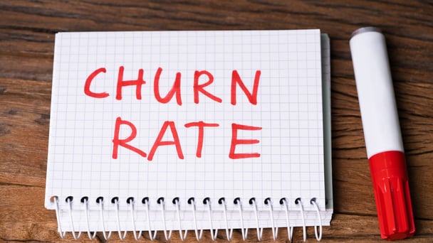 Churn rate on paper