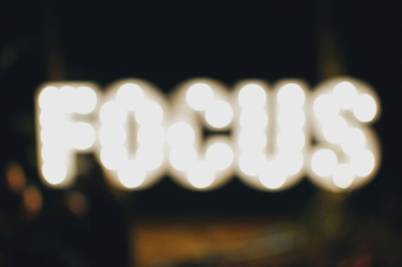 Focus text