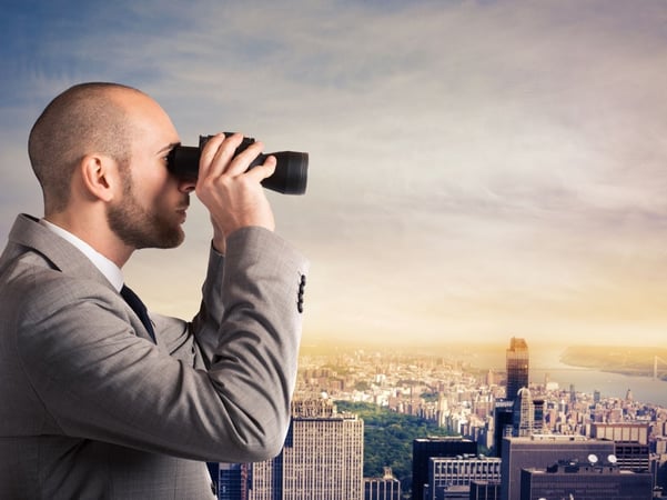 Man looking through binoculars2