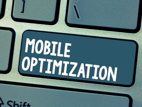 Mobile optimization on a keyboard