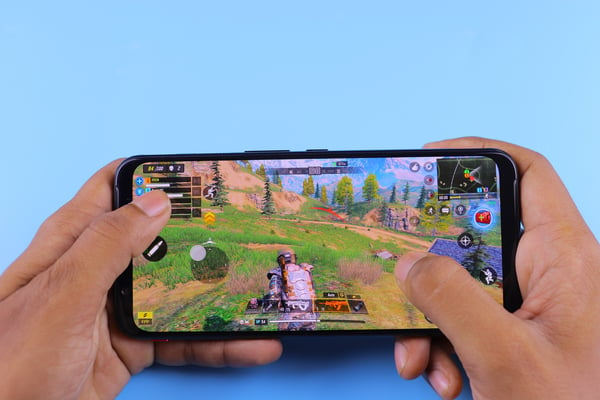 PUBG on mobile phone