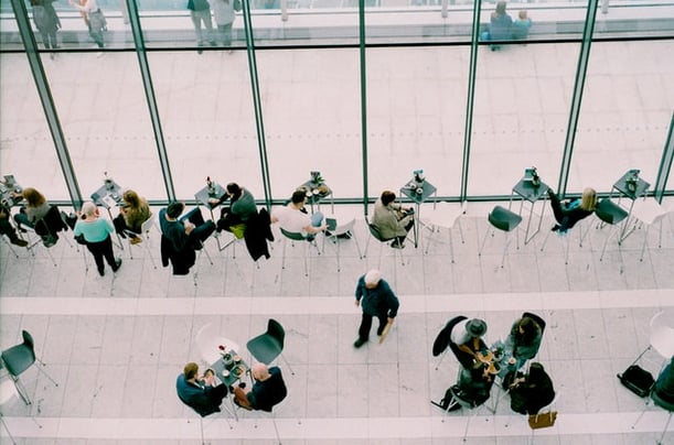 People sitting on chairs