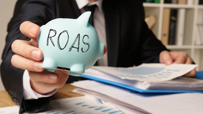 ROAS piggy bank