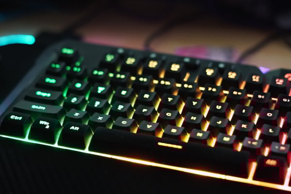 Rainbow keyboard