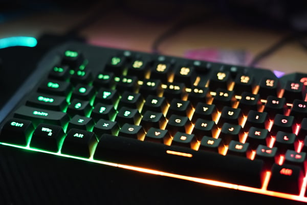 Rainbow keyboard