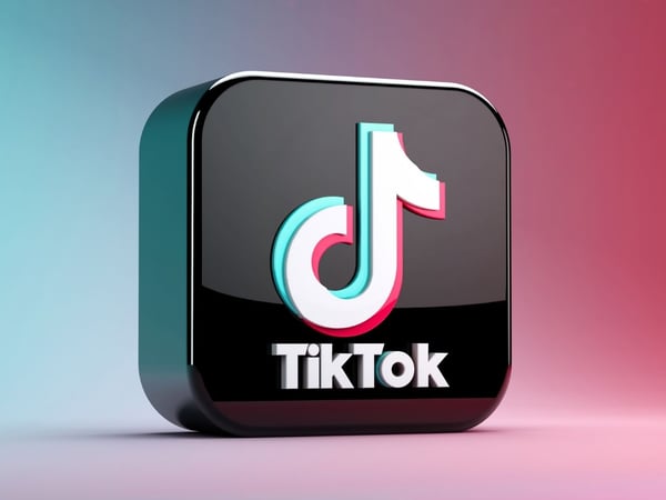 TikTok Avatar on colored background