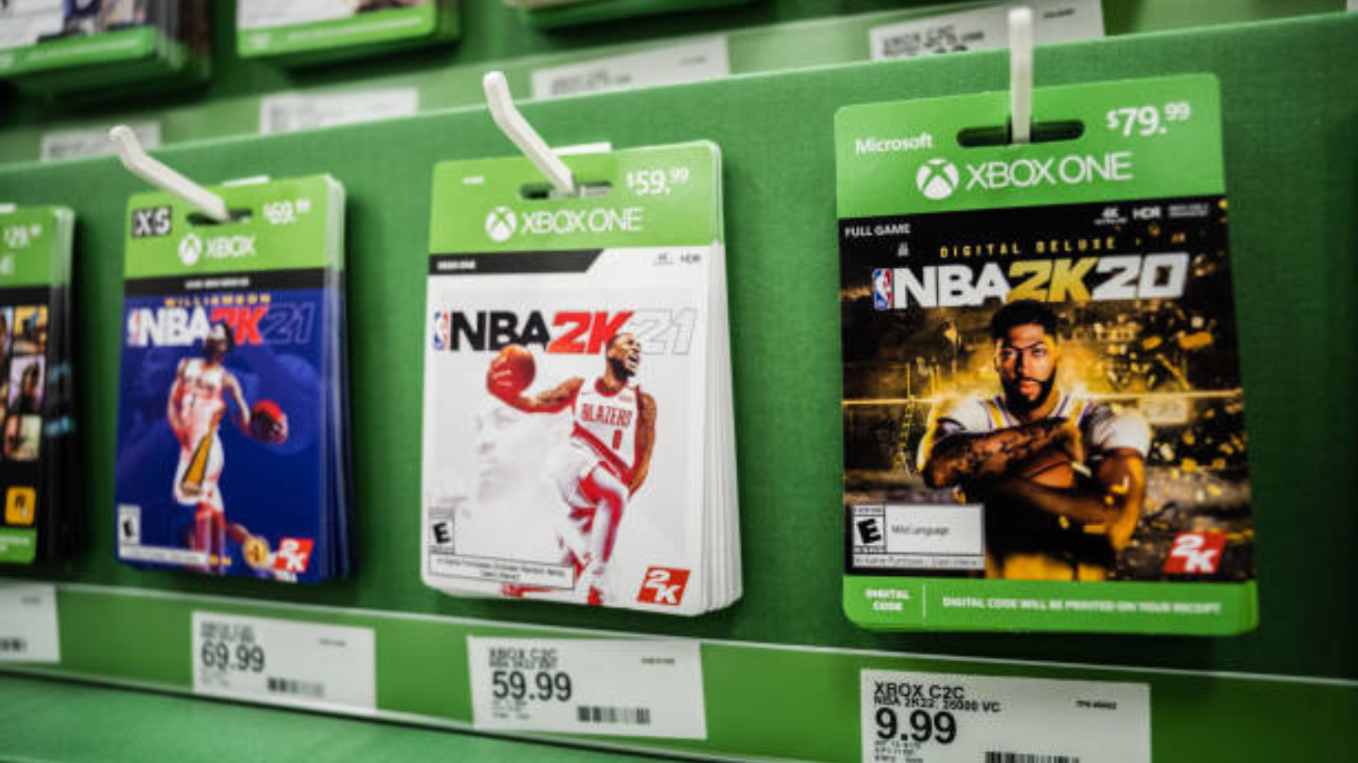 Video games on sale