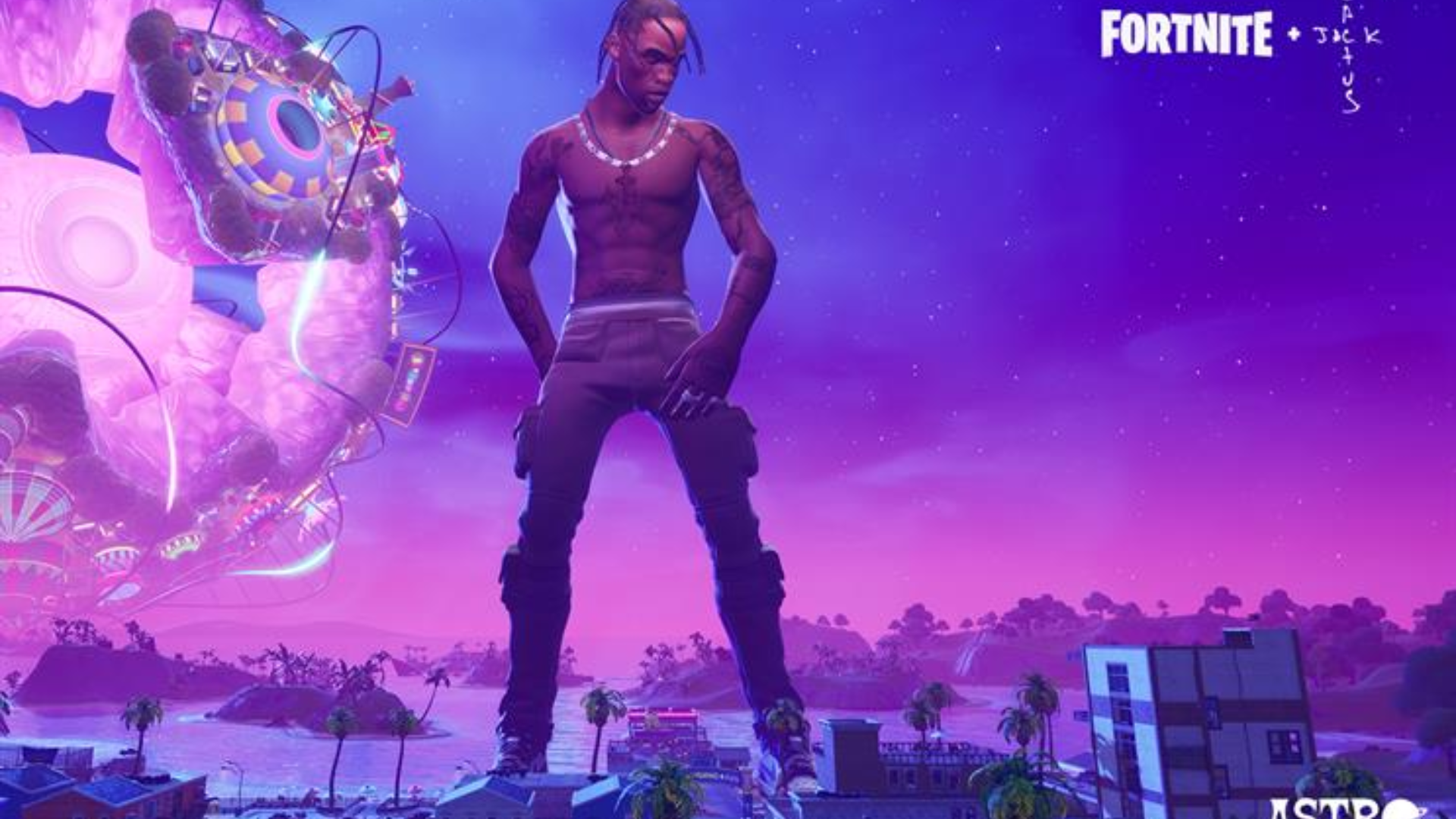 Travis Scott's Fortnite Avatar